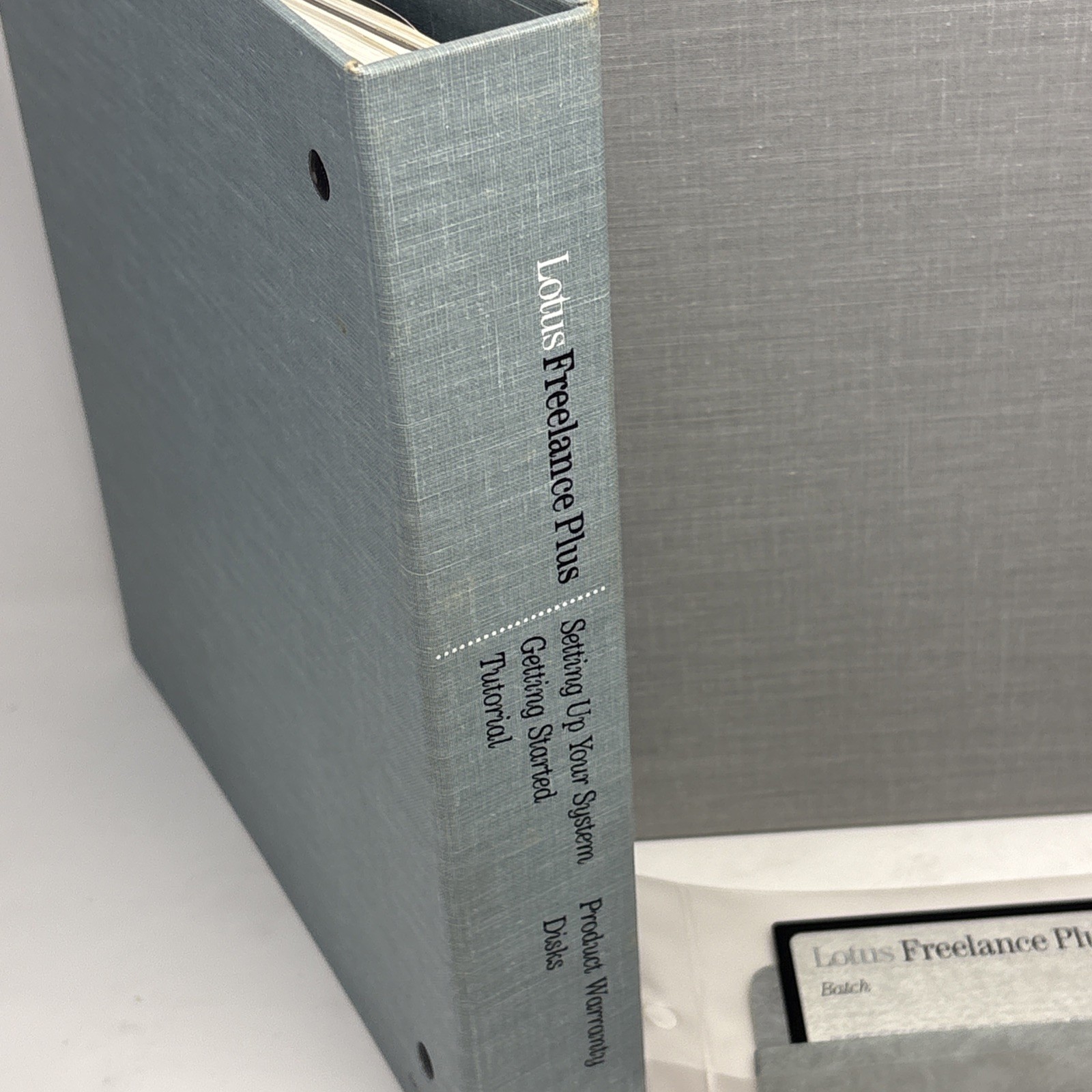 Lotus Freelance Plus 8-Disks Manuals Reference Tutorials Box Complete