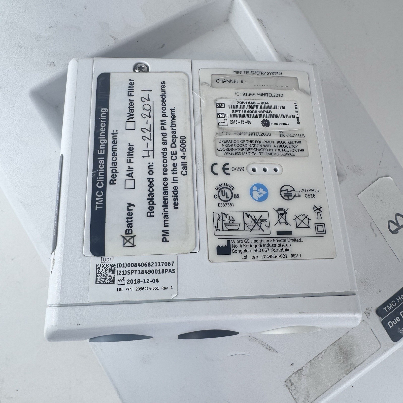 GE Mini Telemetry System