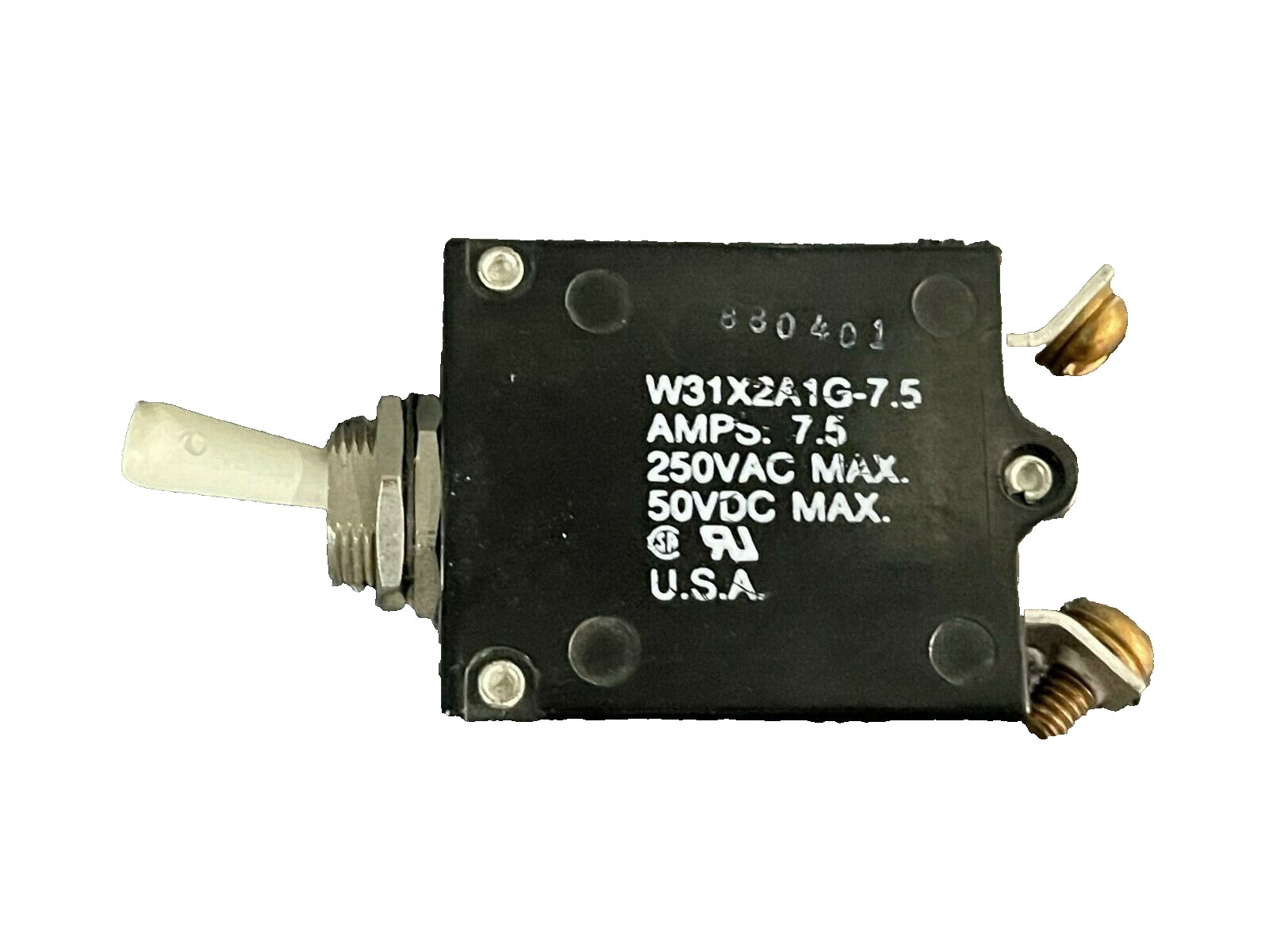 W31X2A1G-7.5 Thermal Circuit Breaker Made in USA