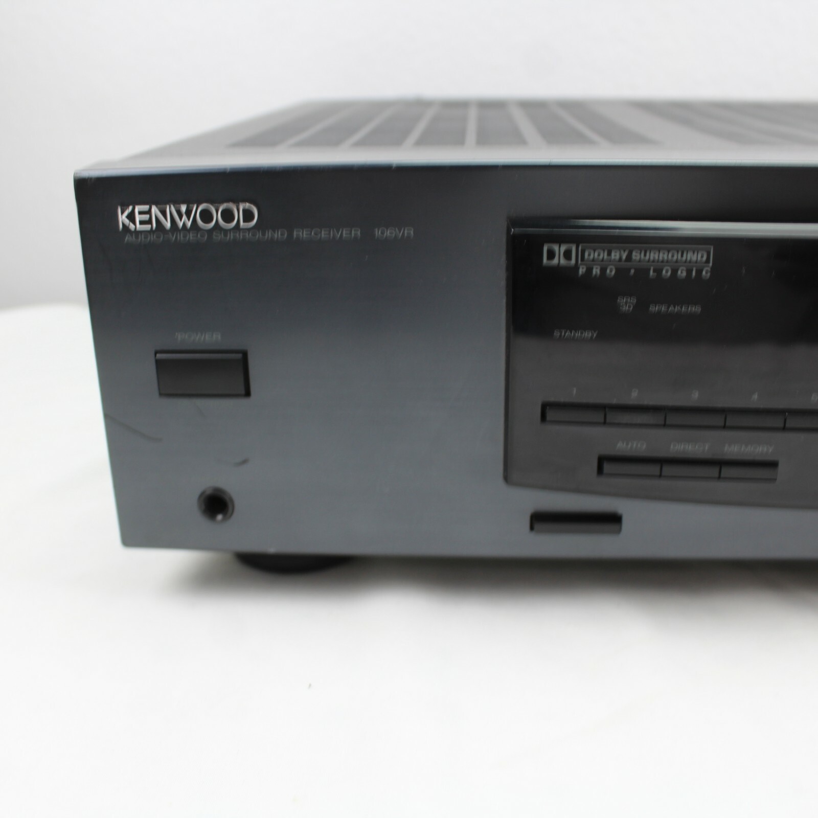 Kenwood 106VR Audio Video Surround Receiver Radio Tuner No Remote ✅ WORKS!