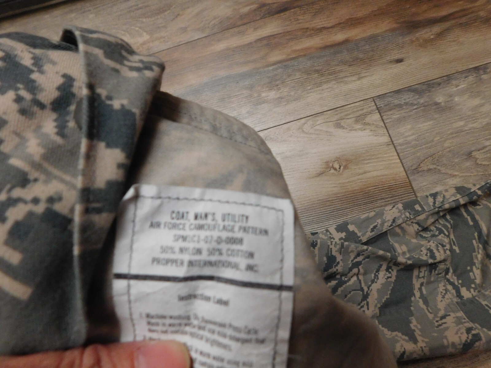 USAF ABU MAN'S UTILITY TOP COAT SIZE 46R