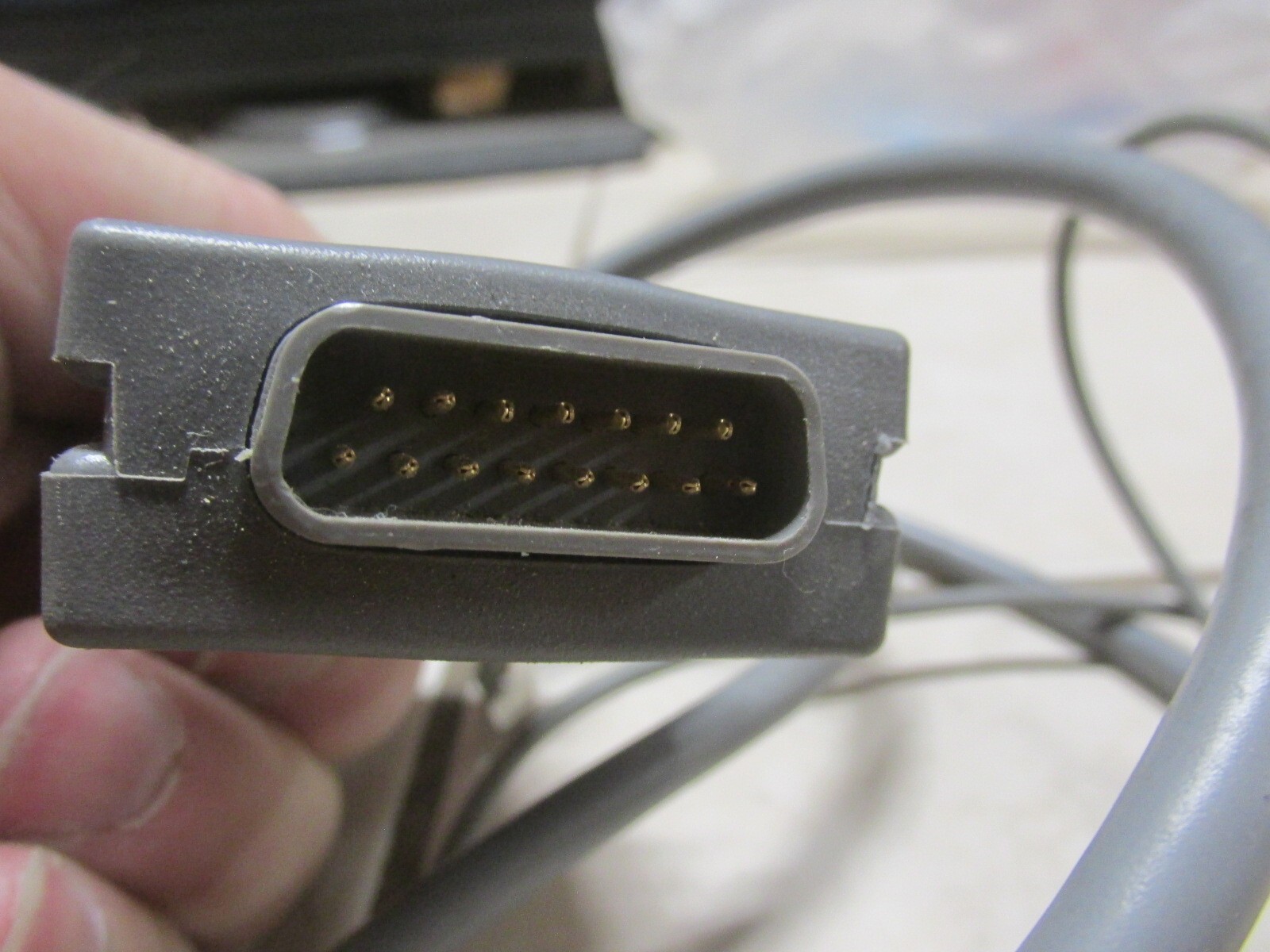 Burdick 10 Lead ECG Cable w/ Leads ref: 00700