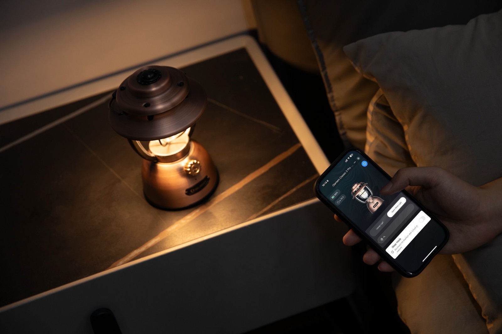 Olight Olantern Classic 2 Pro Smart, App Control, Solid Copper, 300 Lumens