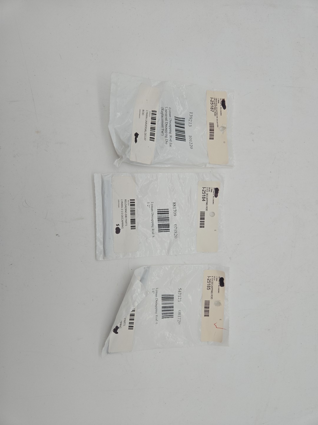 Lyman Decapping Rods