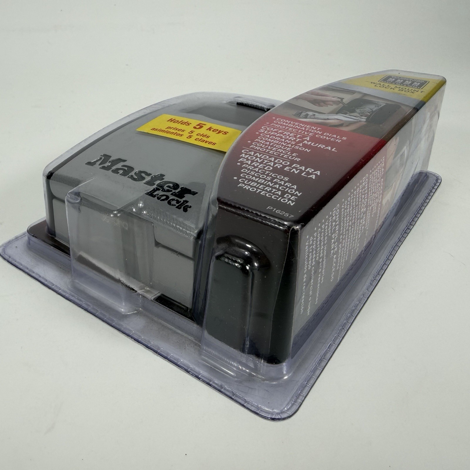 Master Lock Wall Mount Lock Box Combination Dials 5401D NEW