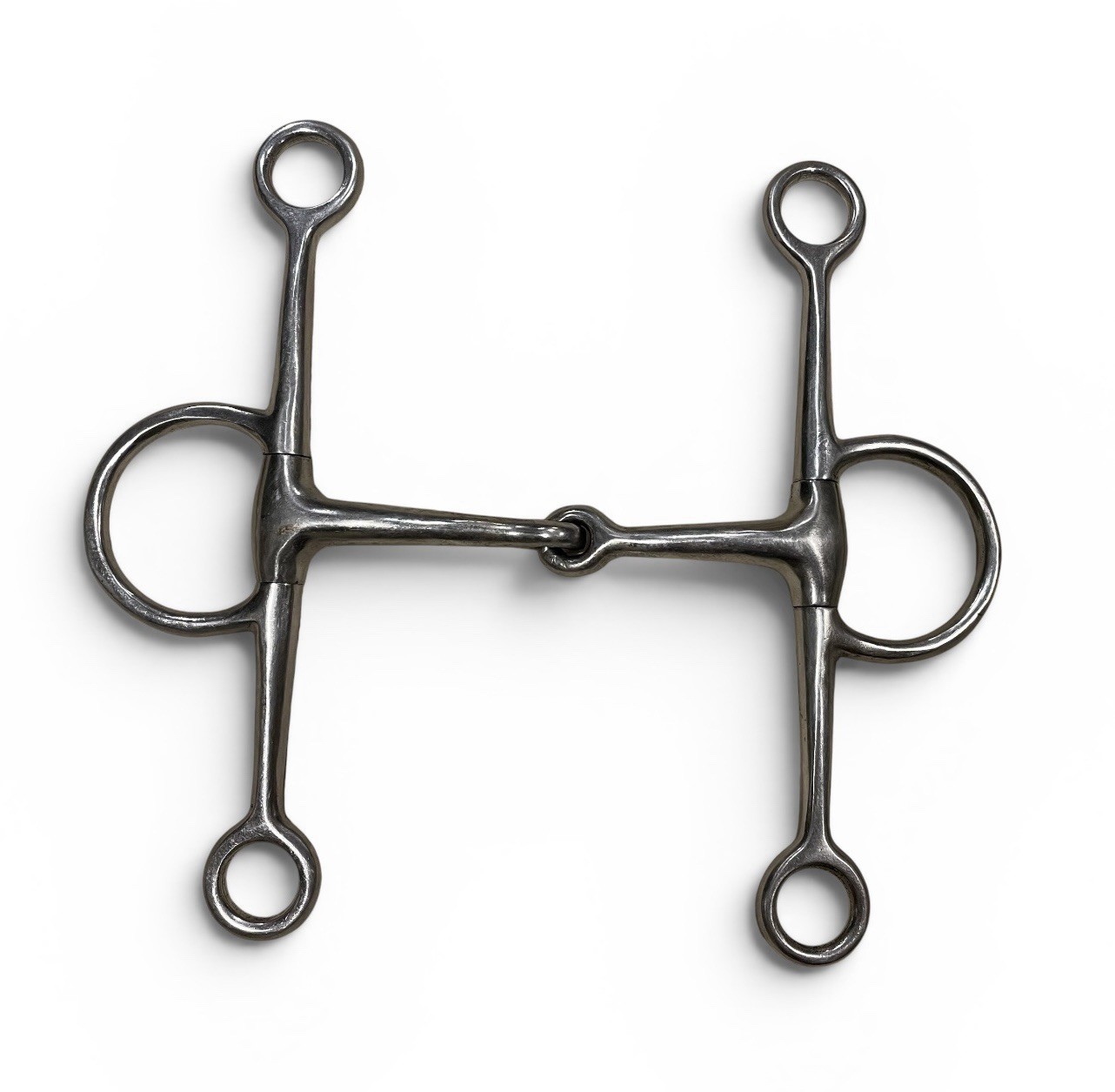 Elevator Snaffle Bit Hunter Jumper Balance Training 5 1/4” Stop Leaning Pulling