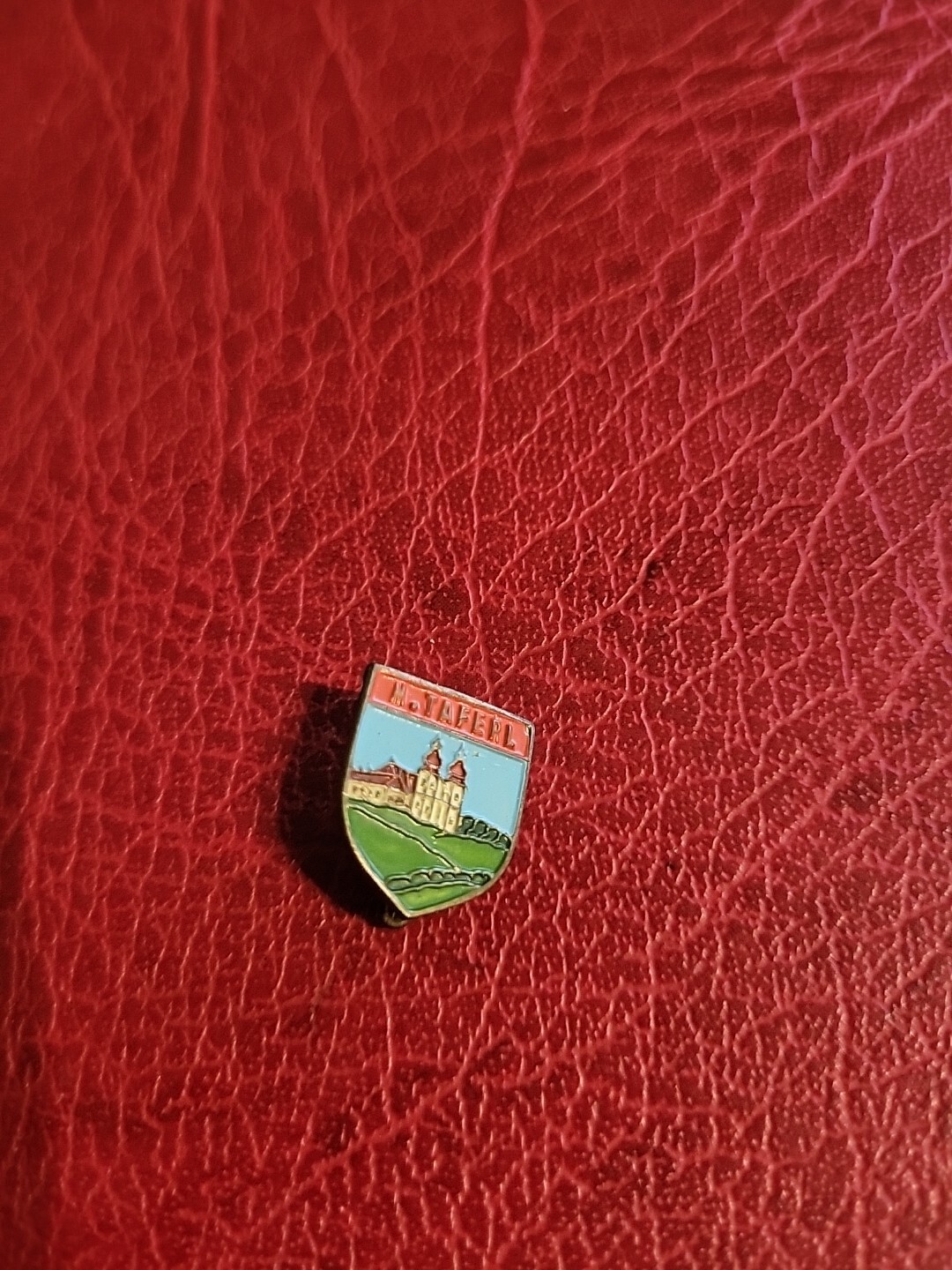 Vintage Brooch Hatpin Hiking Pin M.Taferl