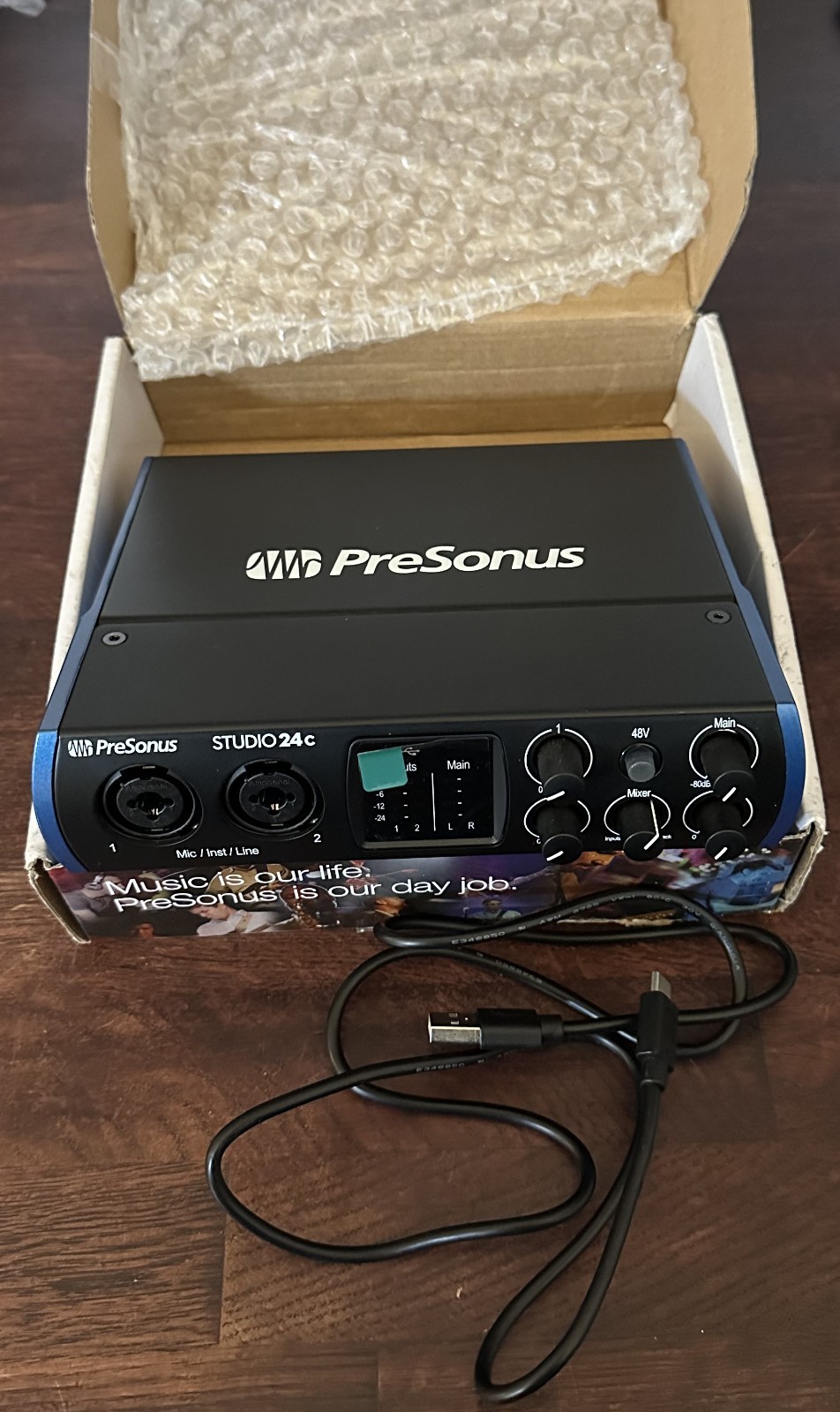 PreSonus Studio 24c USB-C Audio Interface
