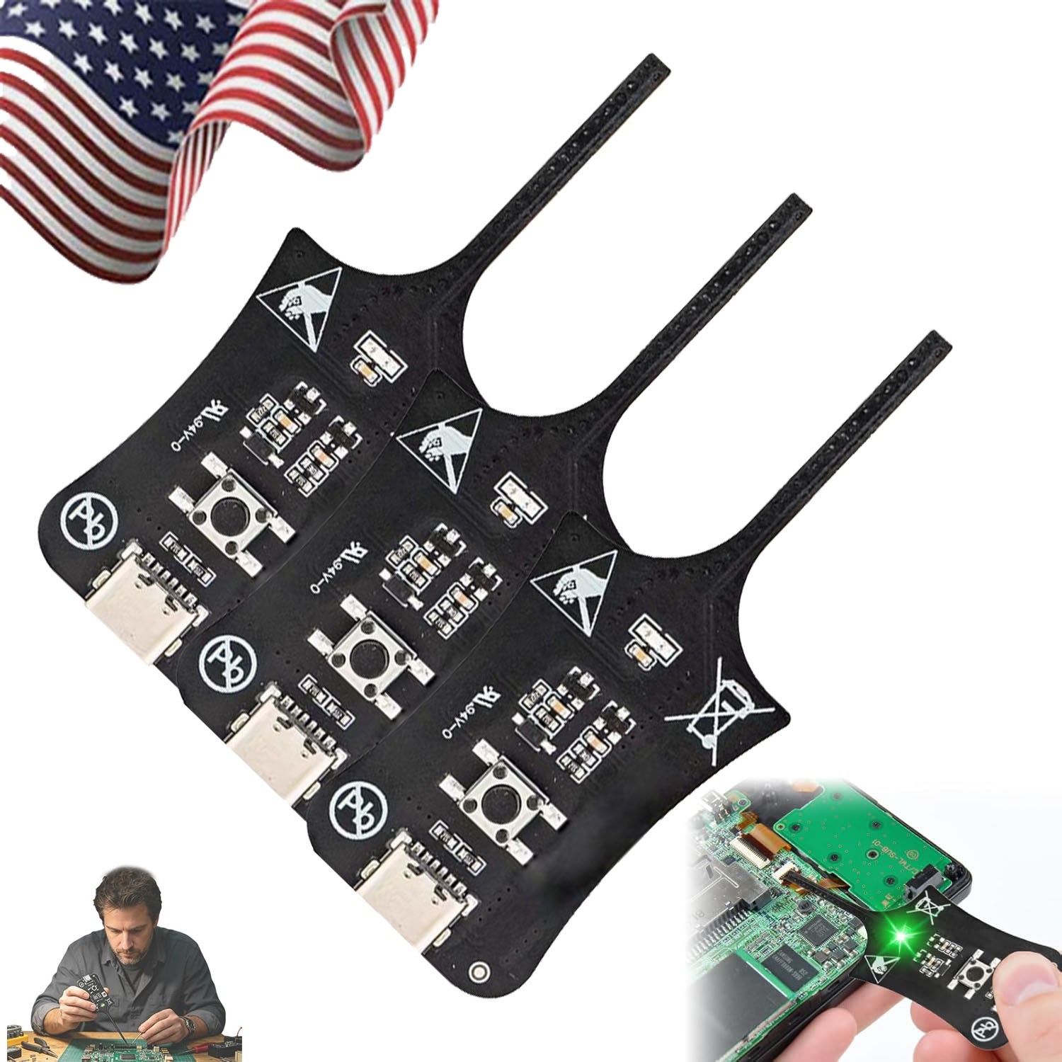 3 Pack Inductance Tester W01 Inductor Detectors With Compactly Construction 2026