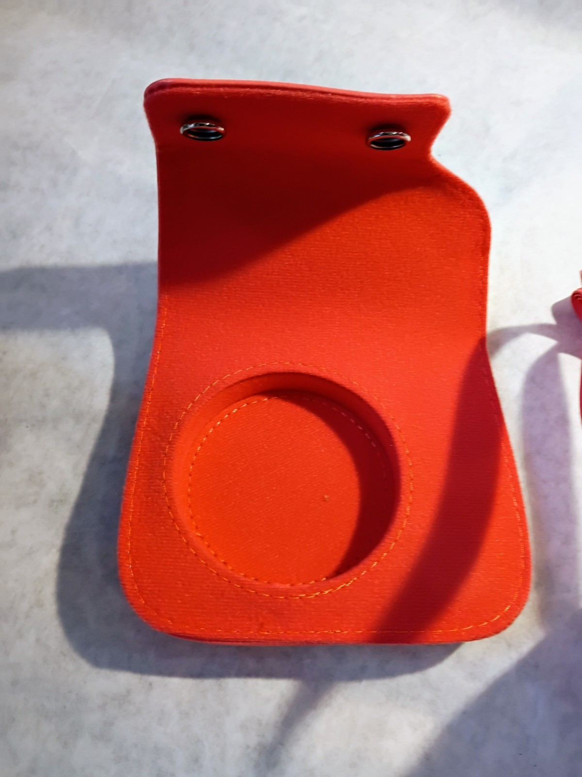 Fujifilm INSTAX MINI 7+ CAMERA CASE Peach- CASE ONLY
