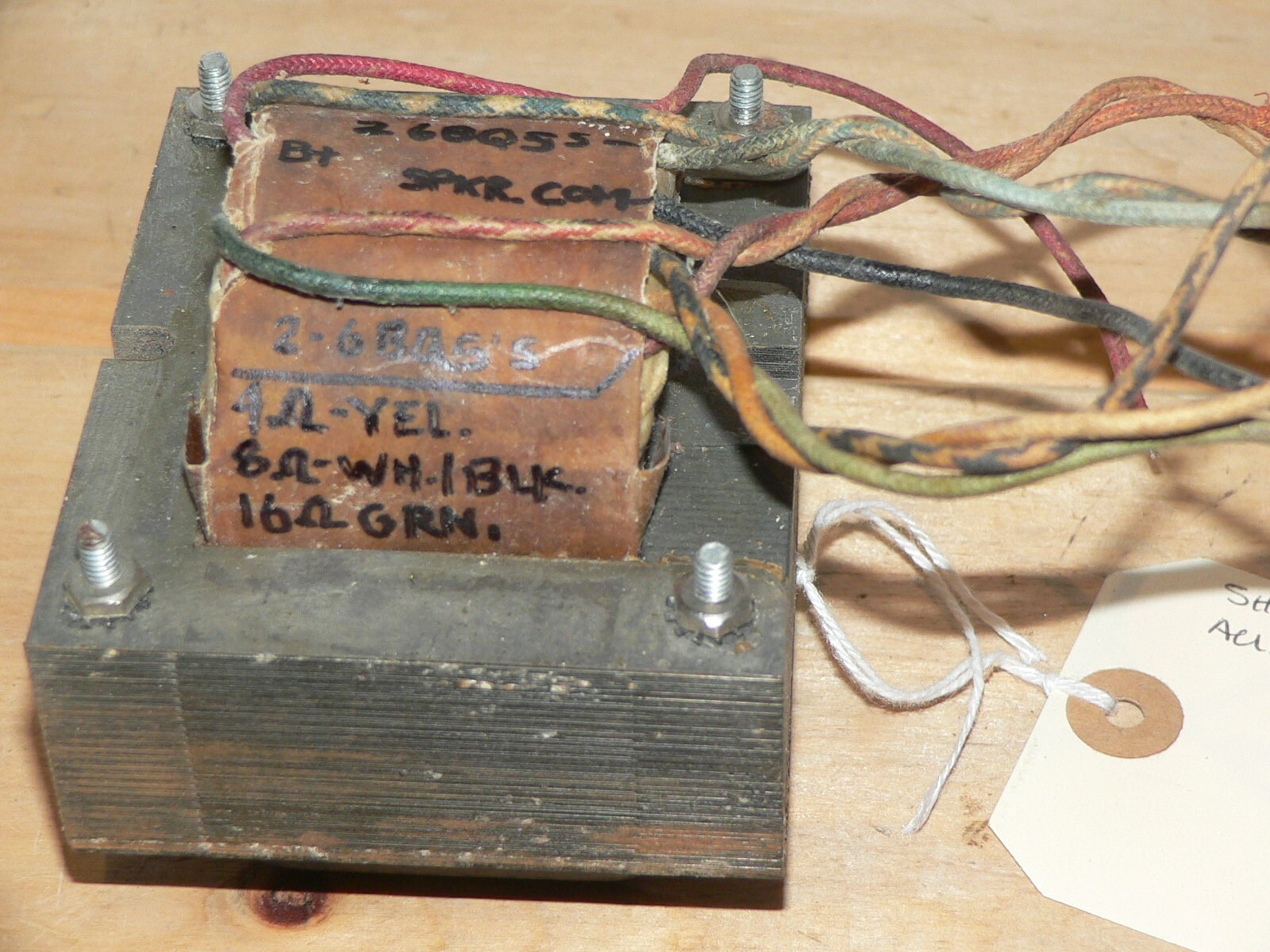 1 Sherwood S-1000-II Audio Output Transformer-Good