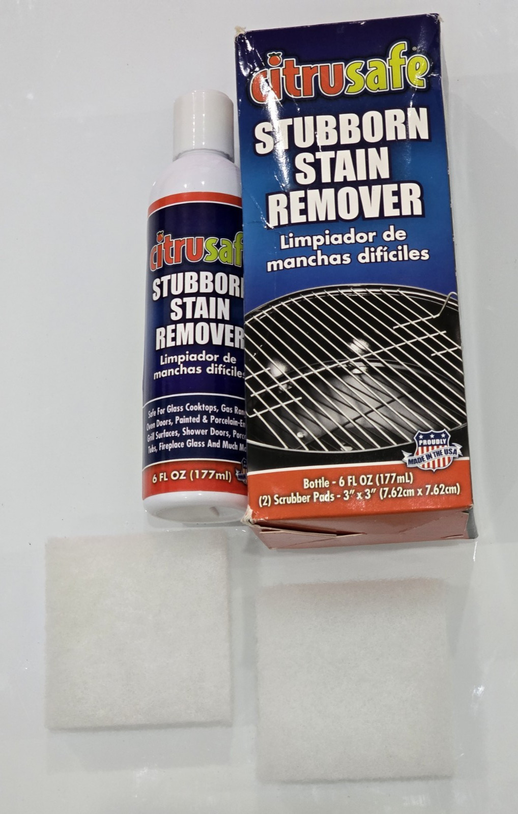 CITRUSAFE STUBBORN STAIN REMOVED  6OZ STAIN REMOVER -3100086 LOT OF 2