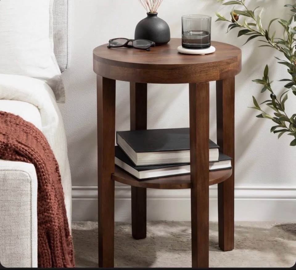 KELLY CLARKSON HOME Solid Wood End Table