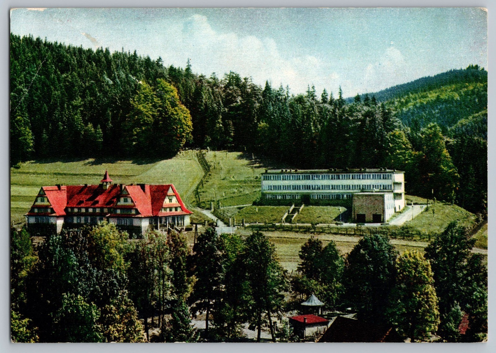 Postcard View Of Wisła Malinka Poland
