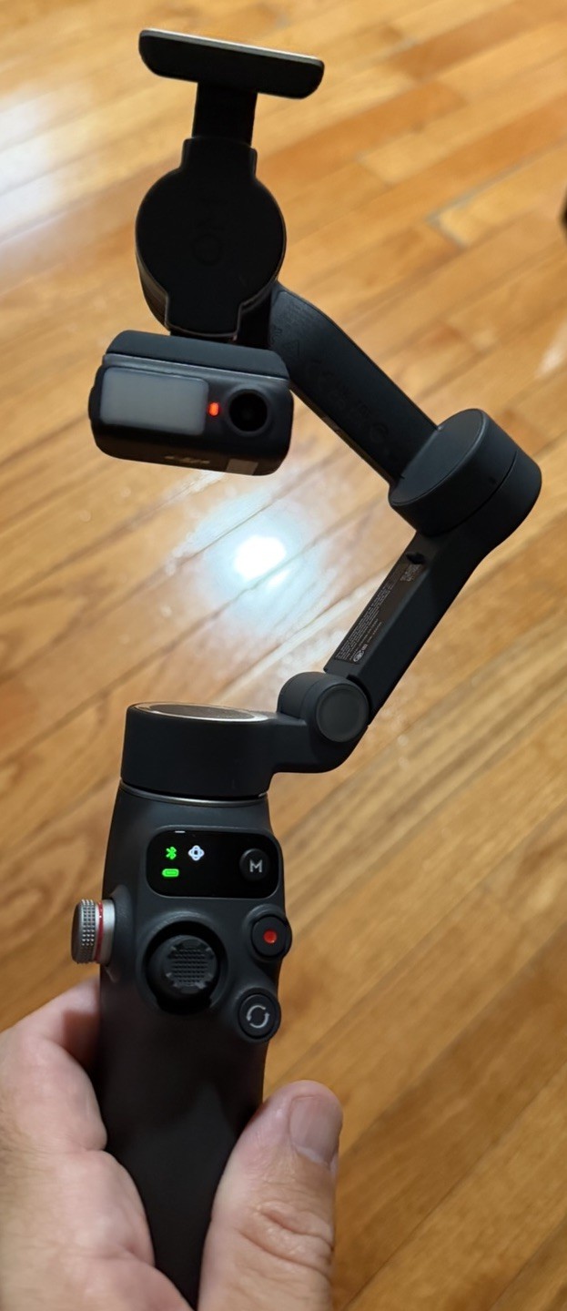 DJI Osmo Mobile 7P Gimbal Stabilizer for iPhone, Android, Native gray