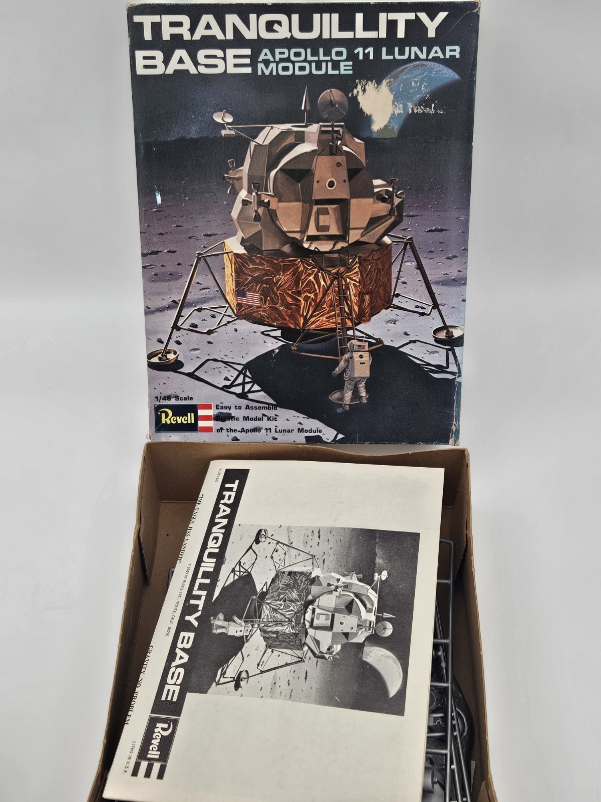 Revell Tranquility Base Model Kit 1:48 Vintage 1969 NOS