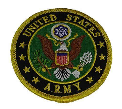 UNITED STATES ARMY SEAL W/ STARS  PATCH SOLDIER VETERAN ACTIVE DUTY HOOAH