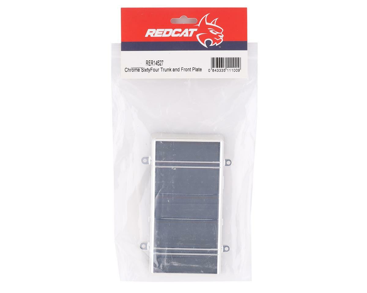 Redcat SixtyFour Steering Tray & Trunk (Chrome) [RER14527]