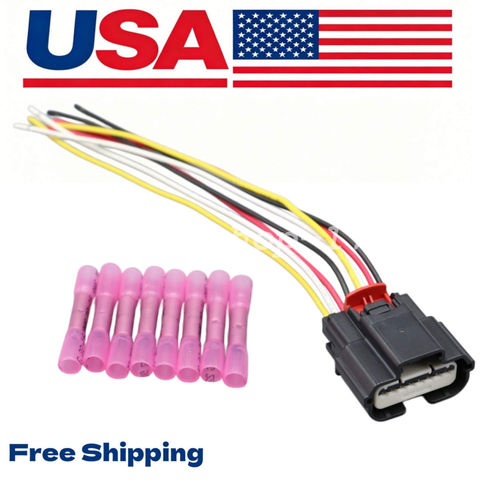 Blind Spot Detection Sensor Connector L/R For Buick Cadillac Chevrolet GMC 14-17