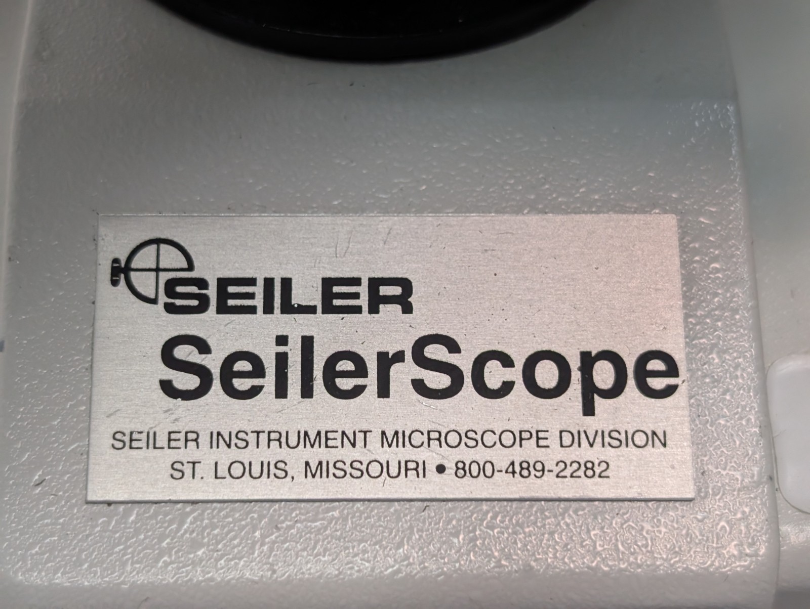 Seiler Instrument SeilerScope Binocular Mechanical Stage Lab Microscope, 110VAC