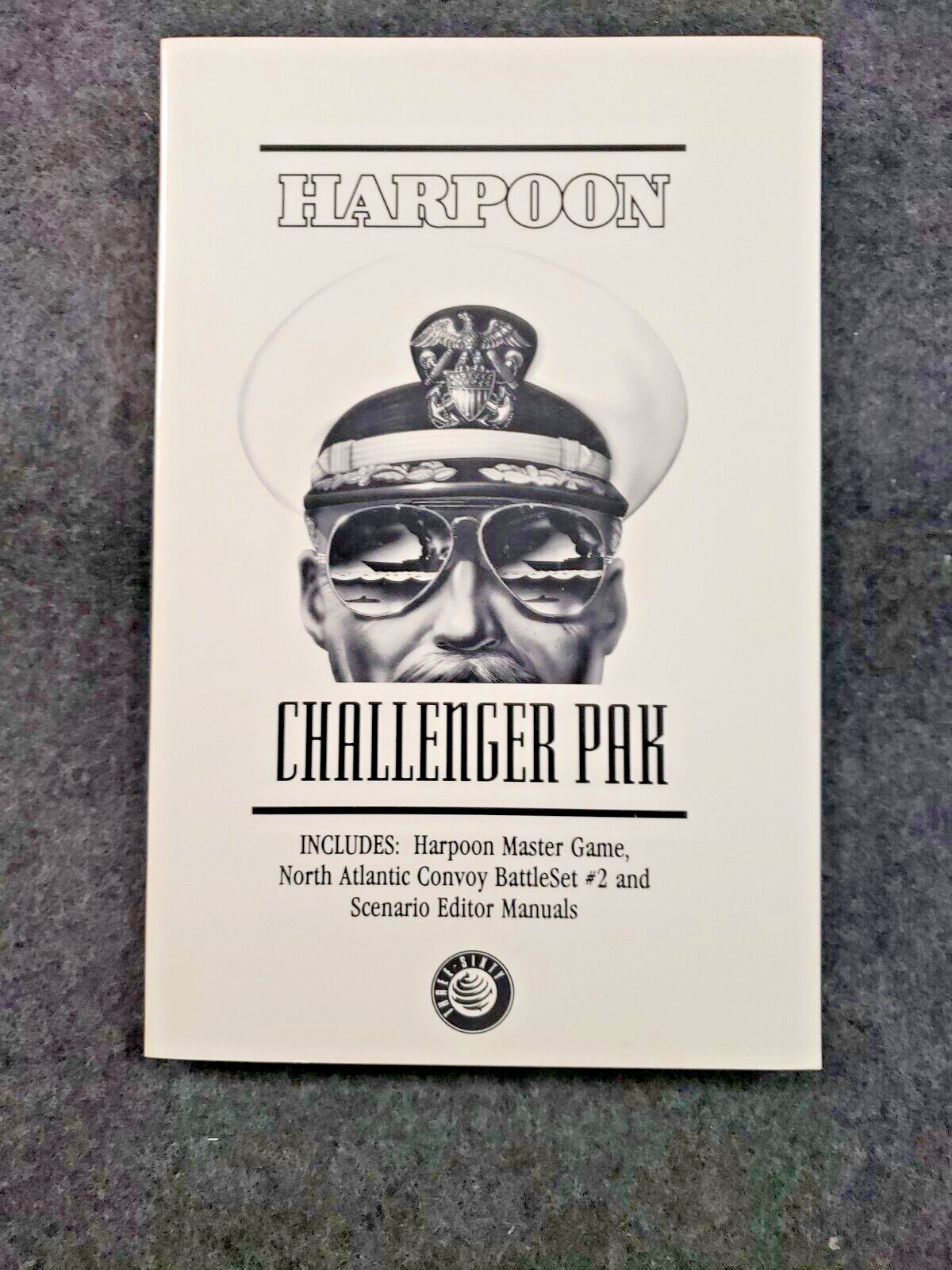 Harpoon Challenger Pak  Master Game,Convoy#2, Scenario Editor Manuals .....(SB3)