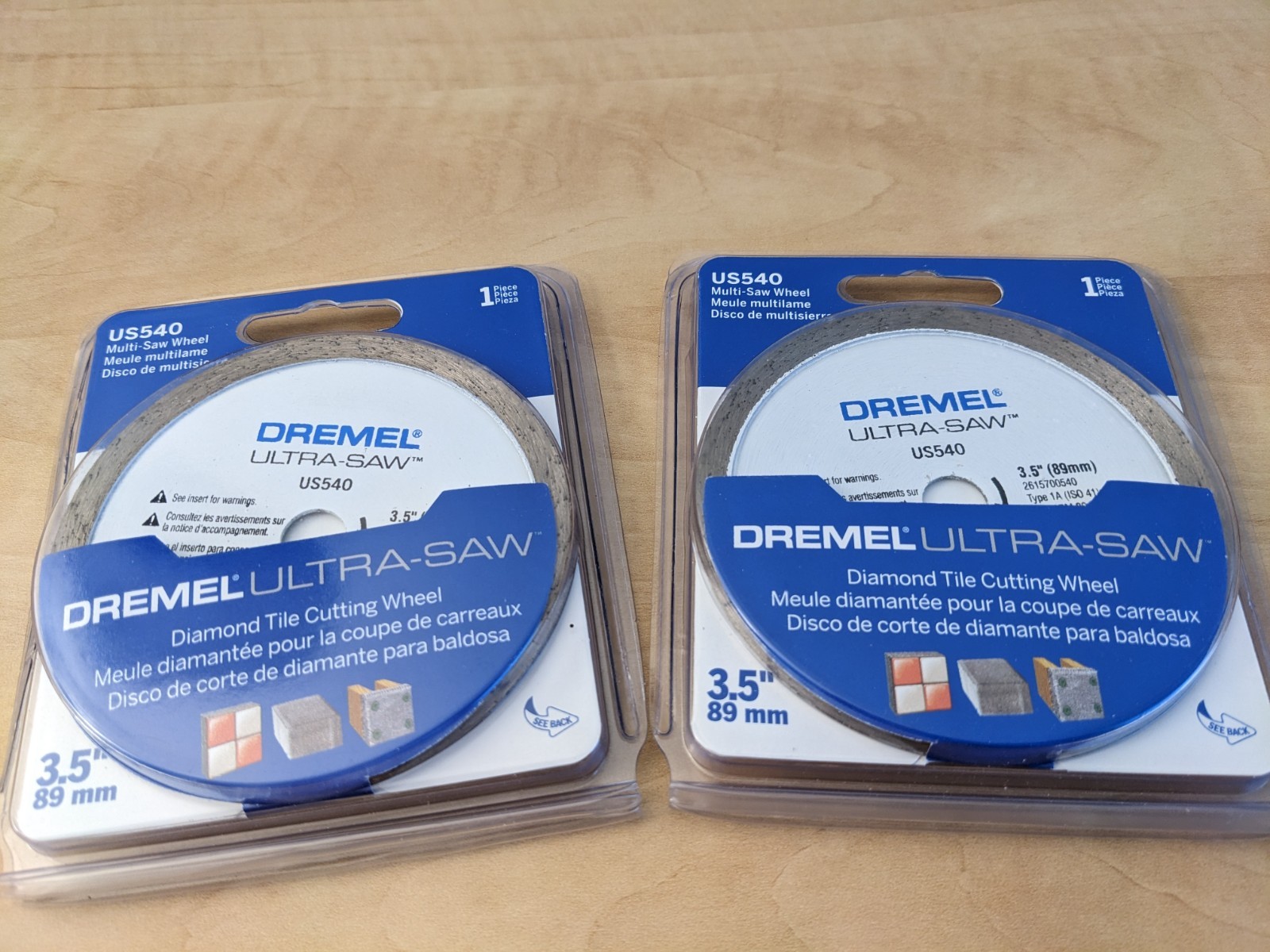 Dremel US540 Ultra-Saw Diamond Tile Cutting Wheel, 2 packs of 1