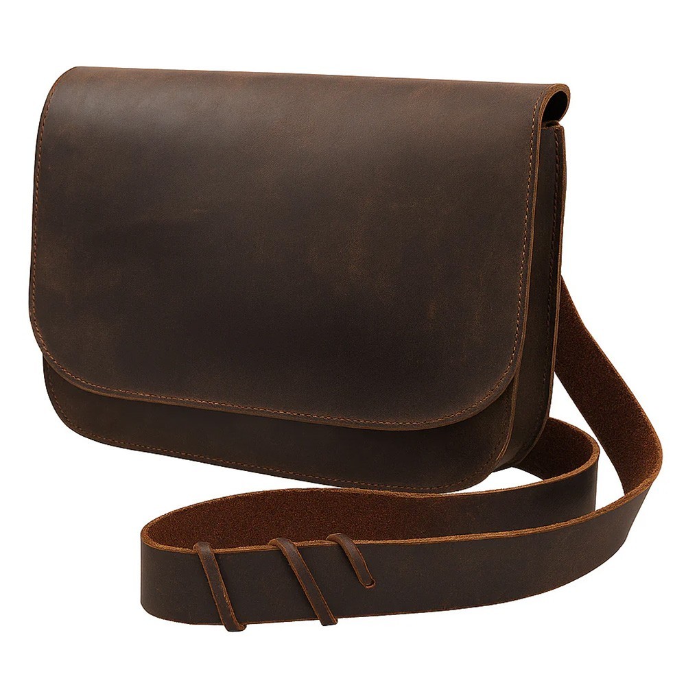 Muzzle-Loaders Leather Free Trapper Possibles Bag with Suede Lining - MZ1202S