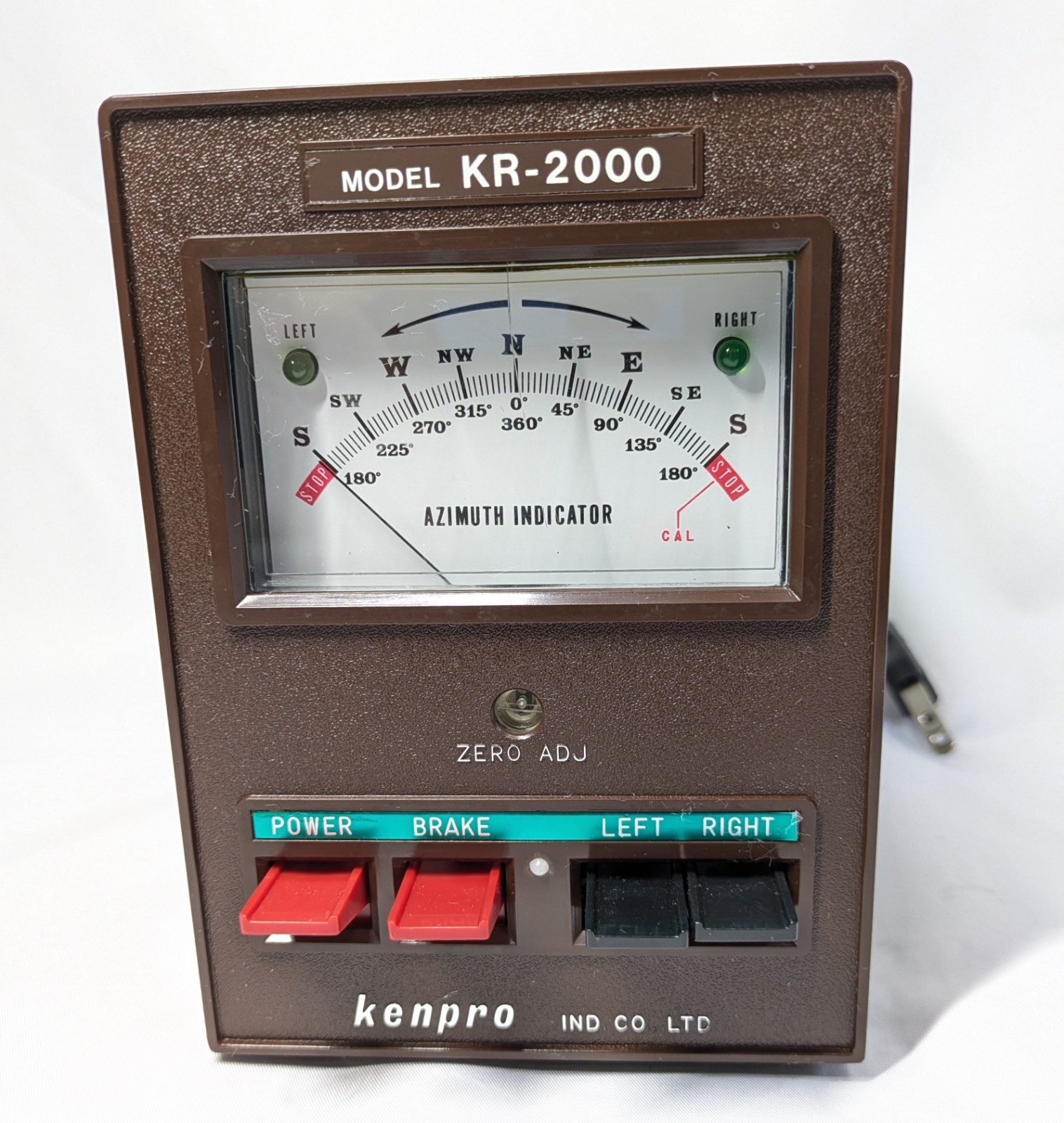 KENPRO KR-2000 Antenna Rotator Controller Ham Amateur Radio Japan Unused