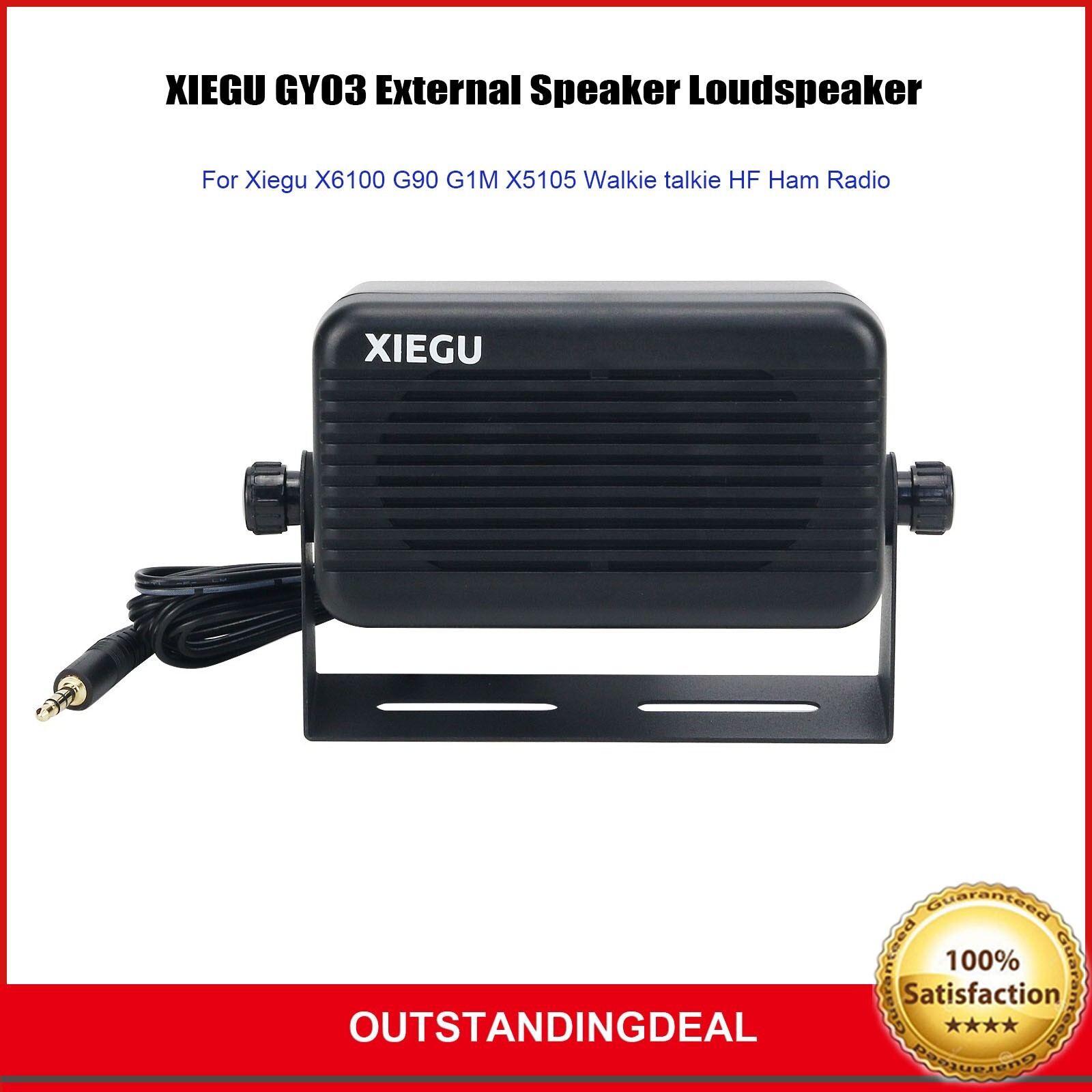 XIEGU GY03 External Speaker Loudspeaker For Xiegu X6100 G90 G1M X5105 Radio ot25