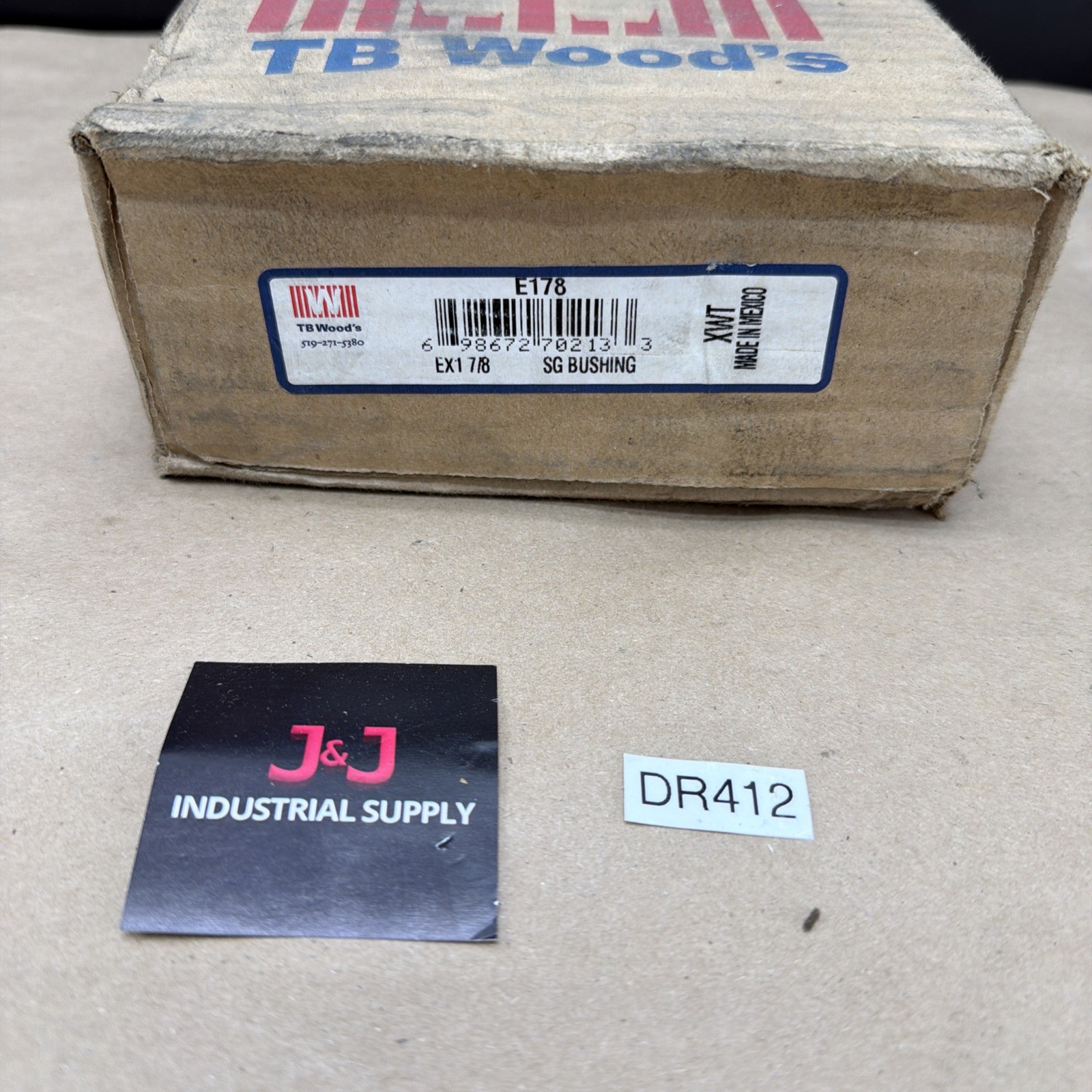 New TB Woods E178 EX1 7/8 SG Bushing Warranty Fast Shipping 🇺🇸
