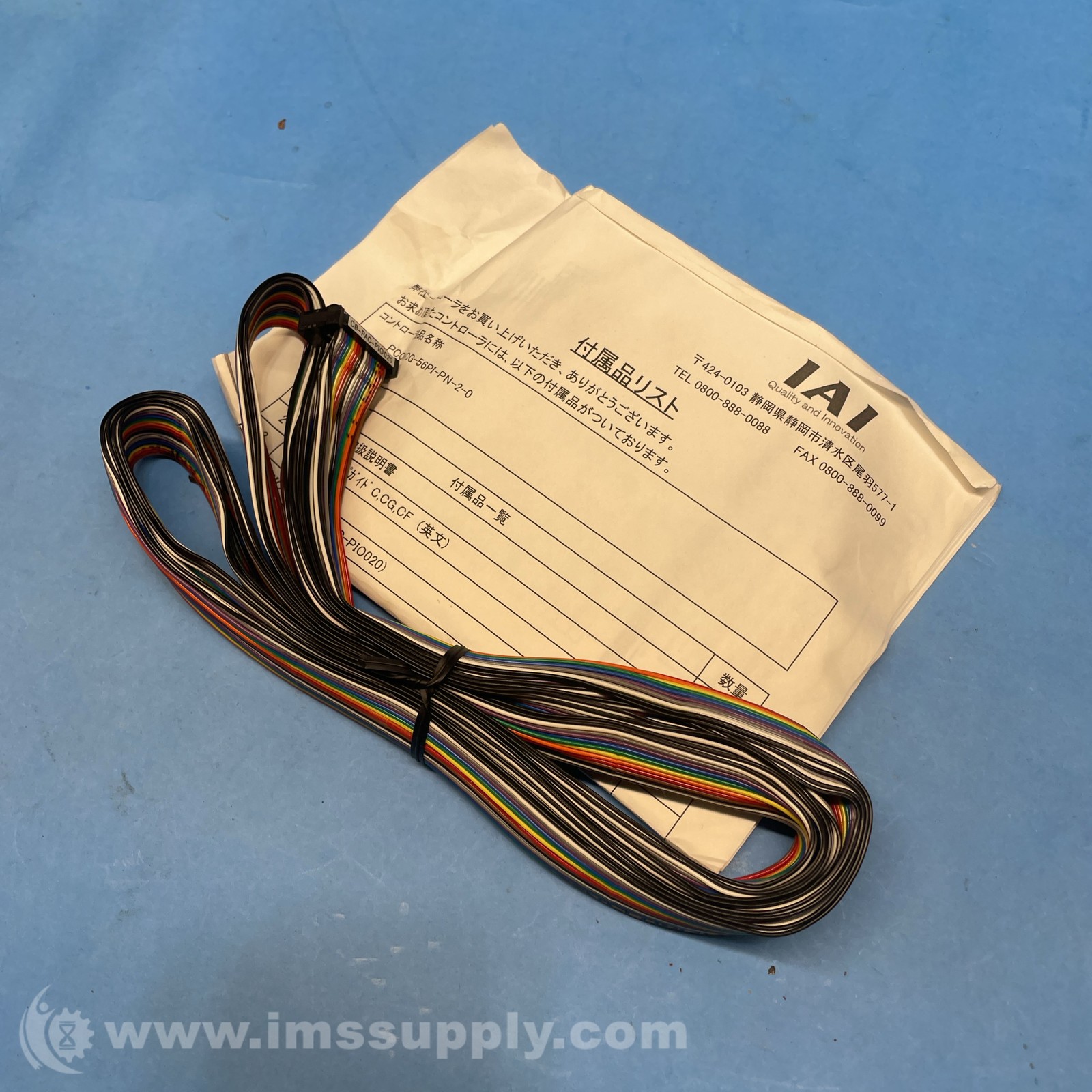 IAI CB-PAC-PIO020 I/O Cable FNIP