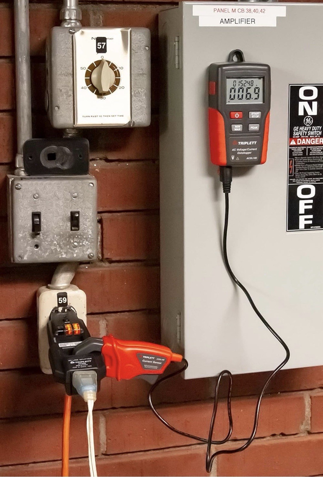 Triplett Acdl100 Trms Voltage And Current Datalogger