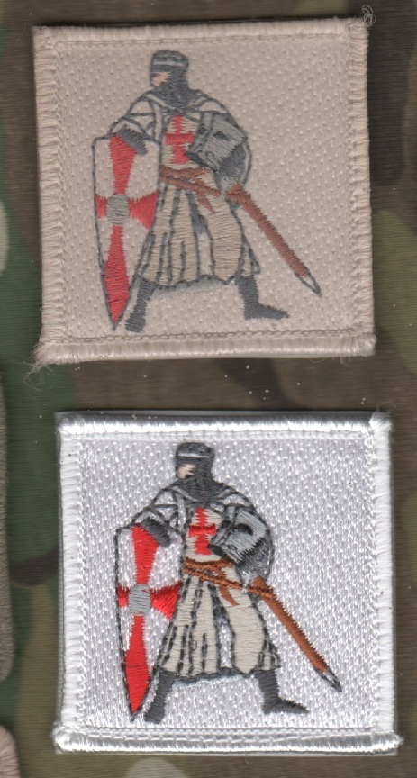 GWOT JSOC MARSOC SFG SEAL SANDBOX DEPLOYMENT vêlkrö 2" MIXED: CRUSADER KNIGHT