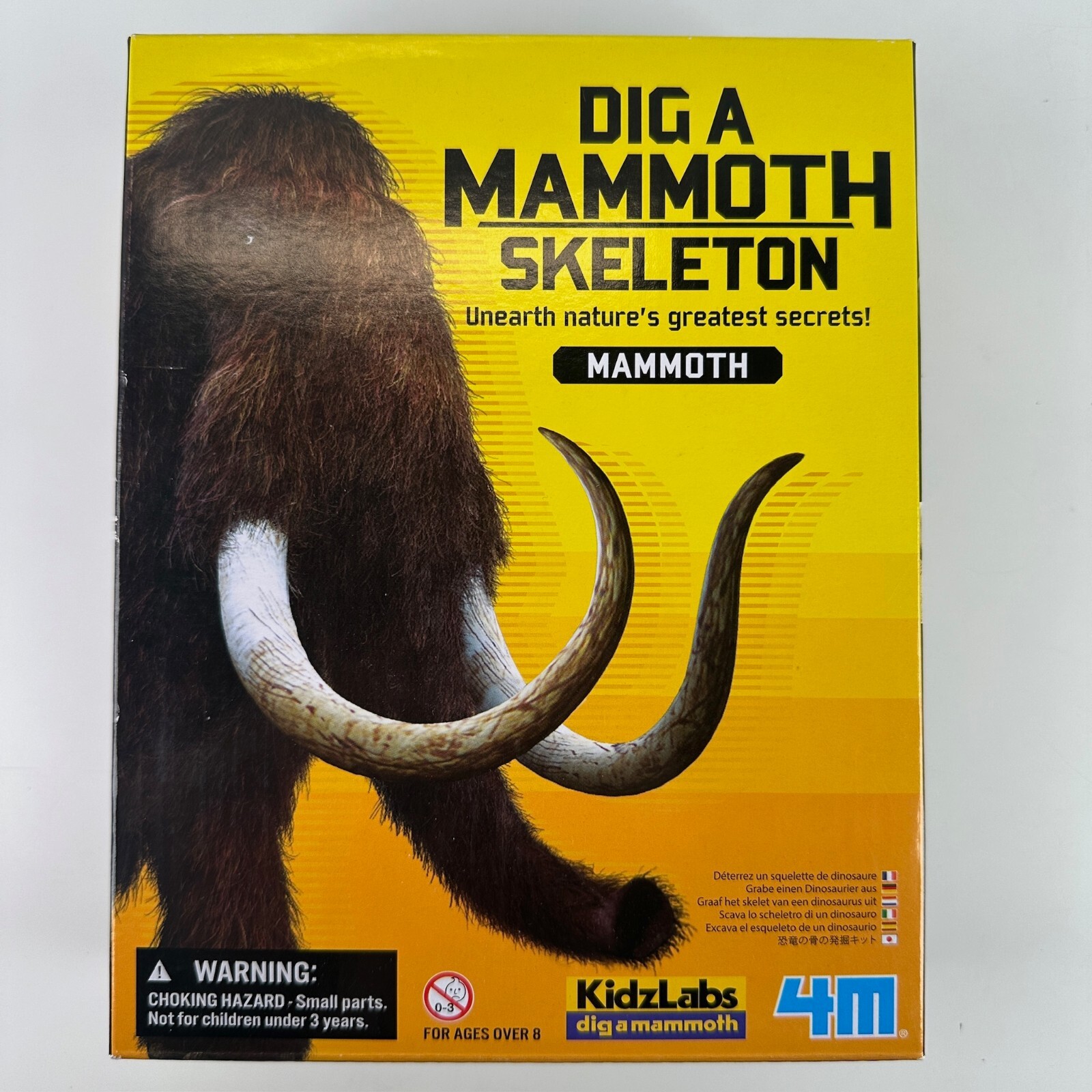Dig a Mammoth Skeleton KidzLabs 4M NEW in Box