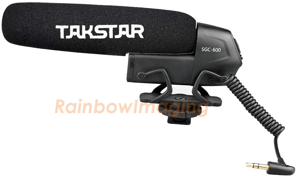 TAKSTAR SGC-600 Cardiod Shotgun Interview Microphone Mic for Canon Nikon DSLR