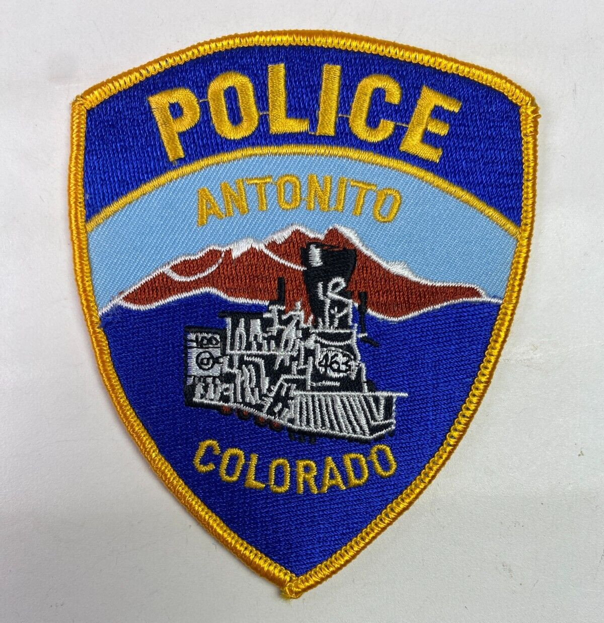 Antonio Police Train Colorado CO Patch C2