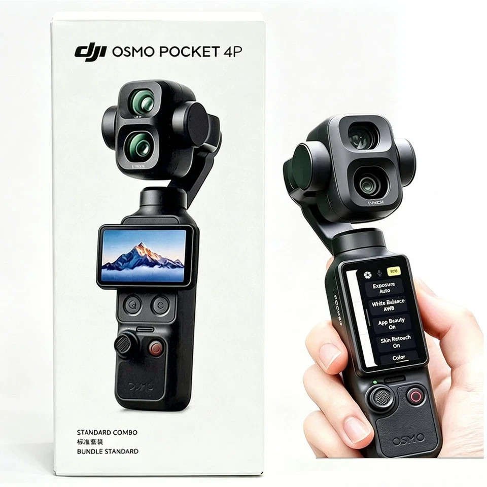 Osmo Pocket Pro Standard Combo Handheld Stabilizer 4k Camera NEW Fast Shipping