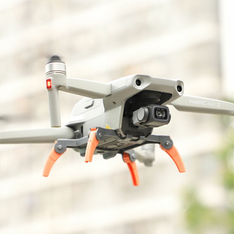 Foldable Extension Landing Gear Leg Heightened for DJI Mavic Air 2 / 2S Drone RC