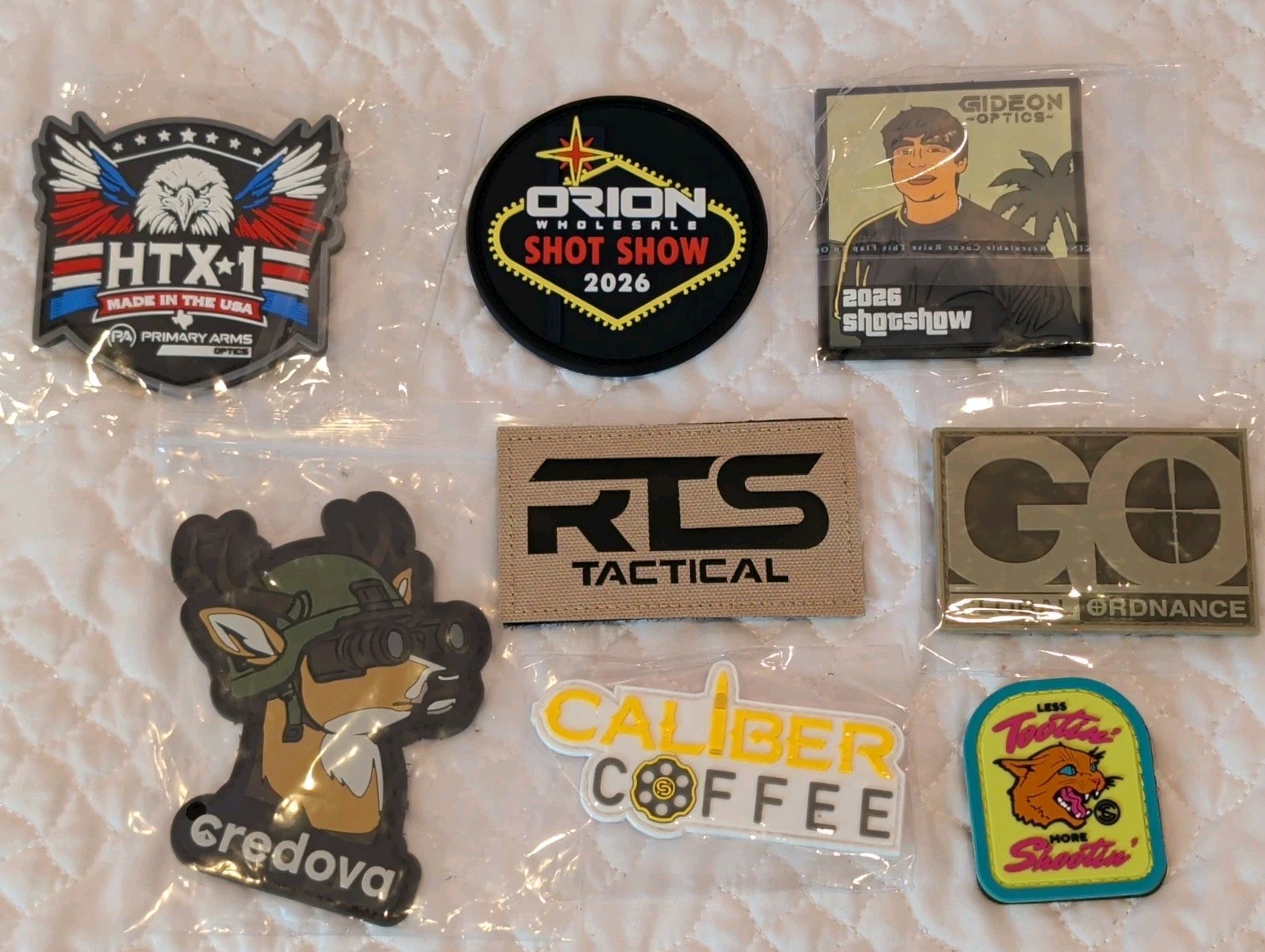 Primary Arms Firearms Police Tactical Patch B1 (Lot of 8) SHOT SHOW 2026