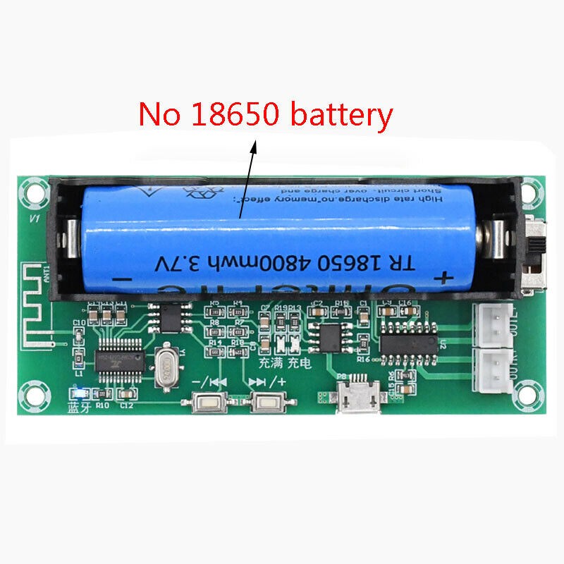 PAM8403 Digital Amplifier Board Bluetooth 5.0 Audio Module 2 Channel 2*3W DIY