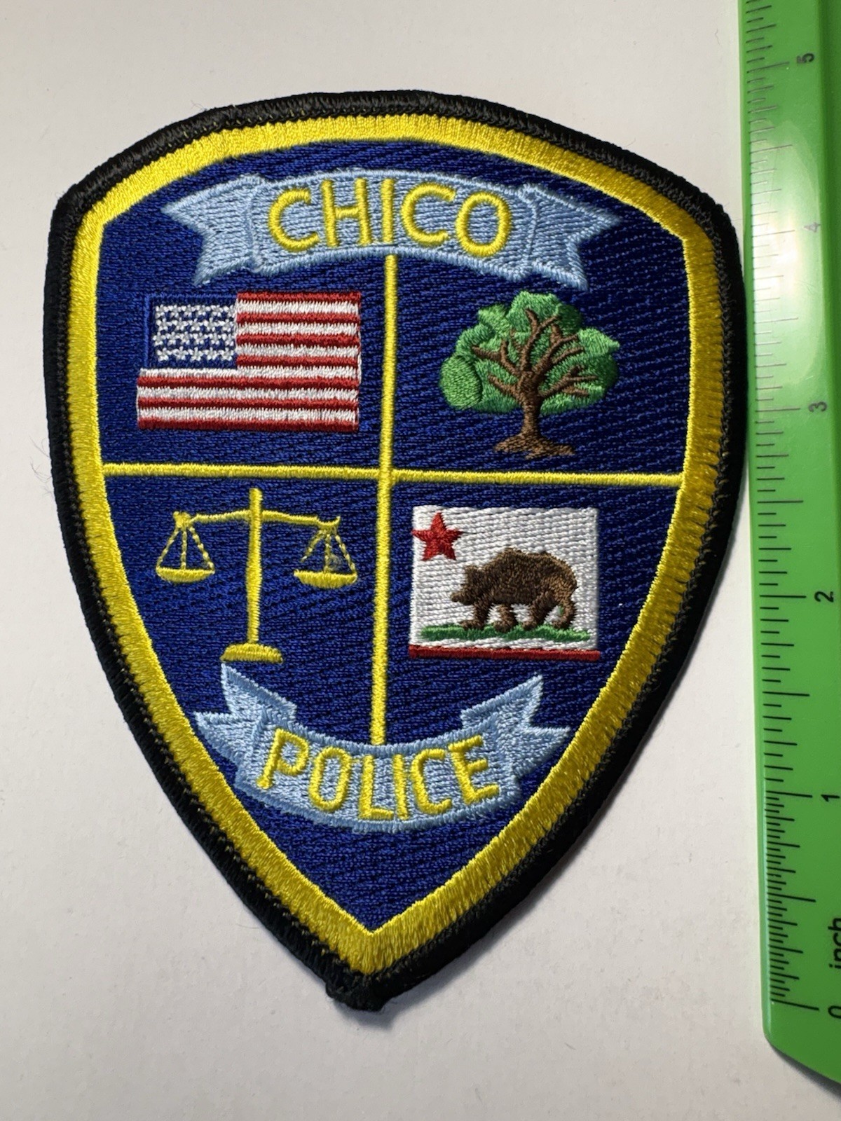 Chico California Police Patch