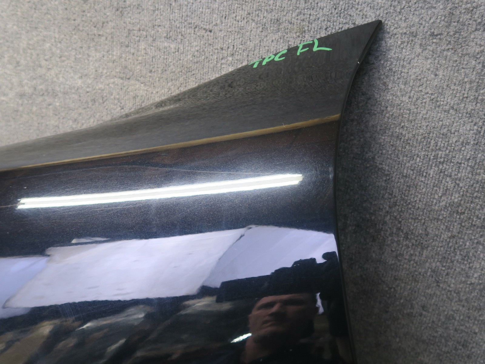 2011-2014 PORSCHE CAYENNE 958 FRONT LEFT DRIVER SIDE FENDER PANEL COVER BLACK