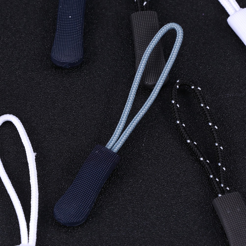 18 PC Zipper Replacement Pull Ropes Extension Durable Drawstrings Cords