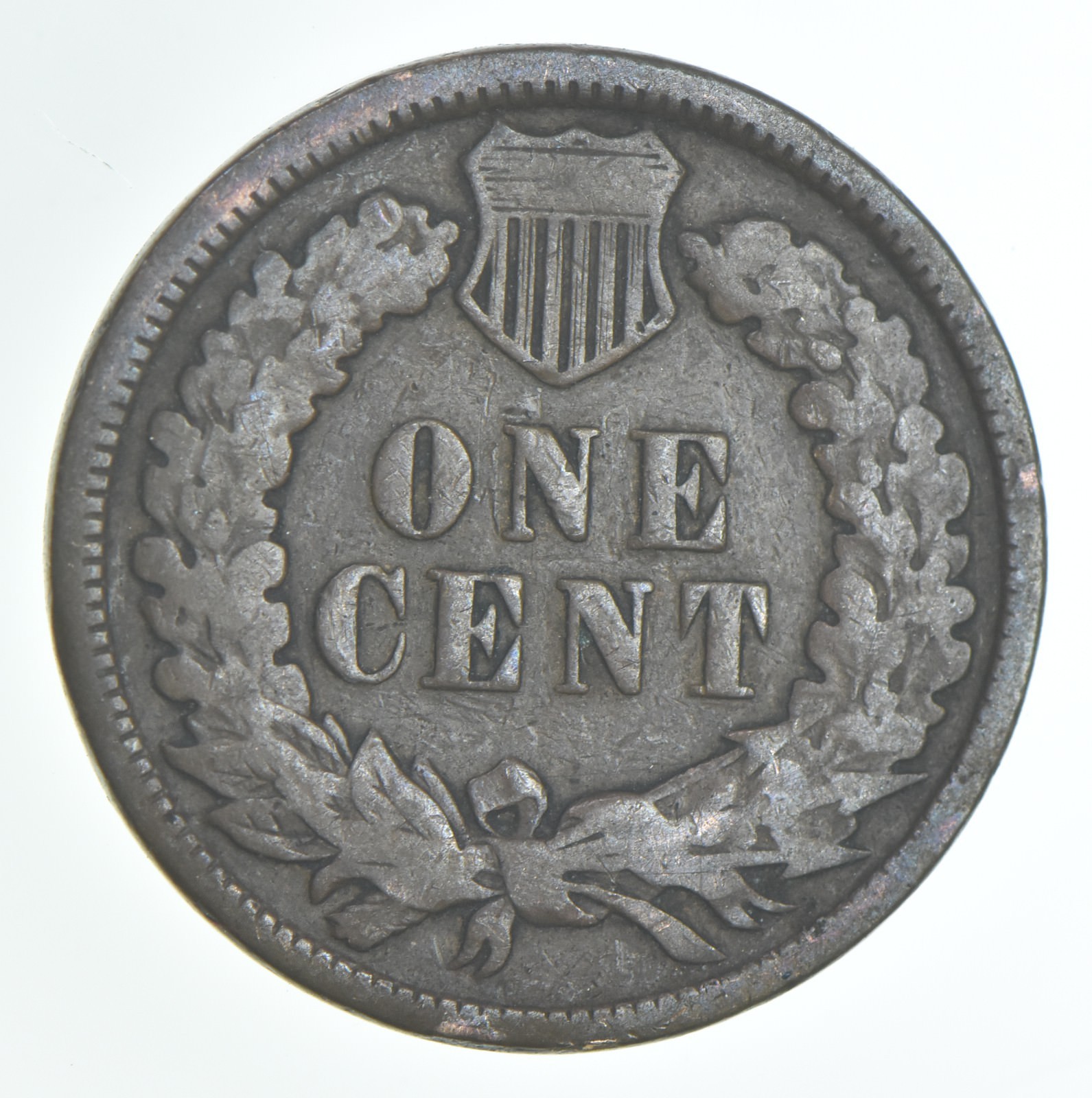 1898 Indian Head Cent AC Average Circ