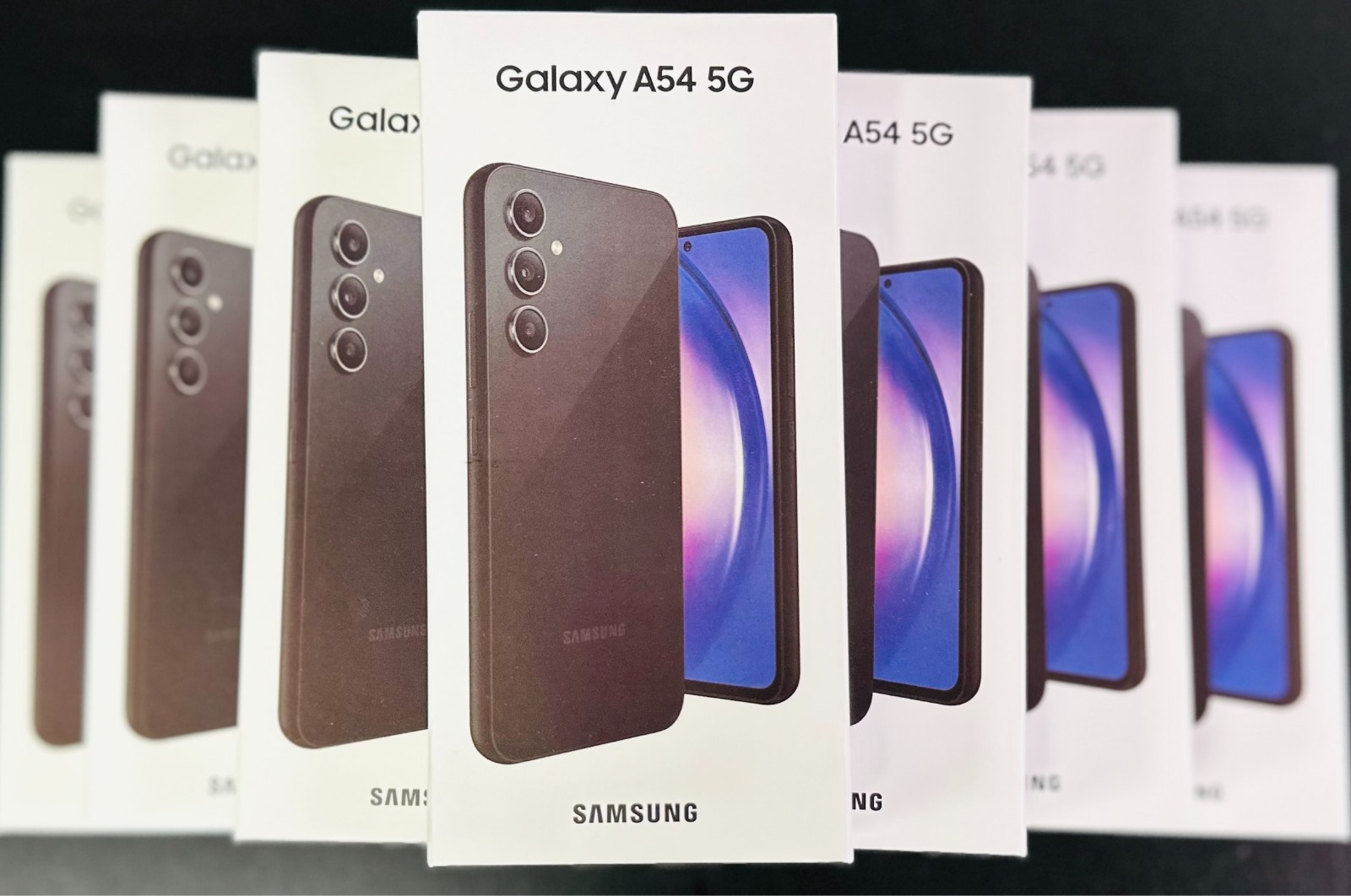 Samsung Galaxy A54 Original Box ONLY + Fast Charging Cable, SIM Tool – New Lot