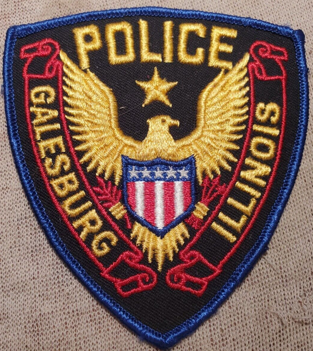 IL Galesburg Illinois Police Shoulder Patch
