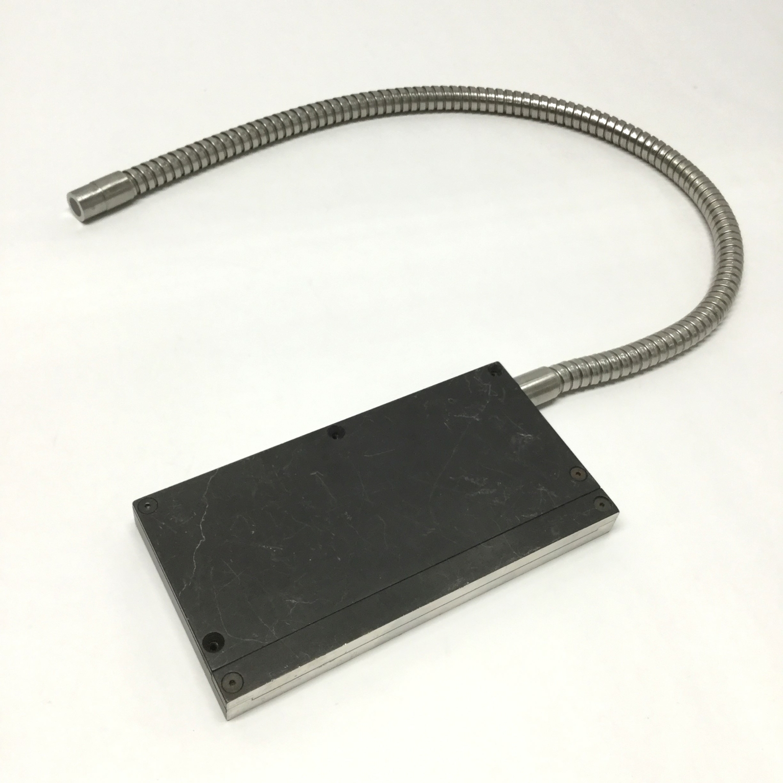 Machine Vision Fiber Optic Line Scan Light Guide 6" Slit, 24" Long Cable