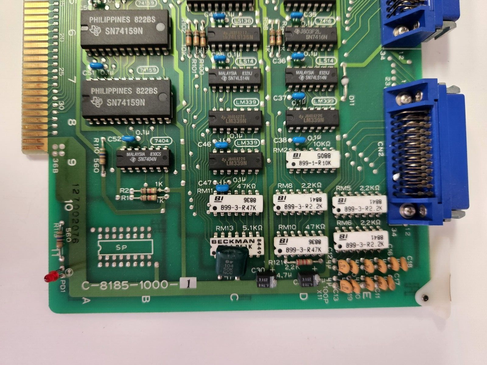 Okuma Driver/Receiver Board Card E0241-653-028 OSP E-I-O