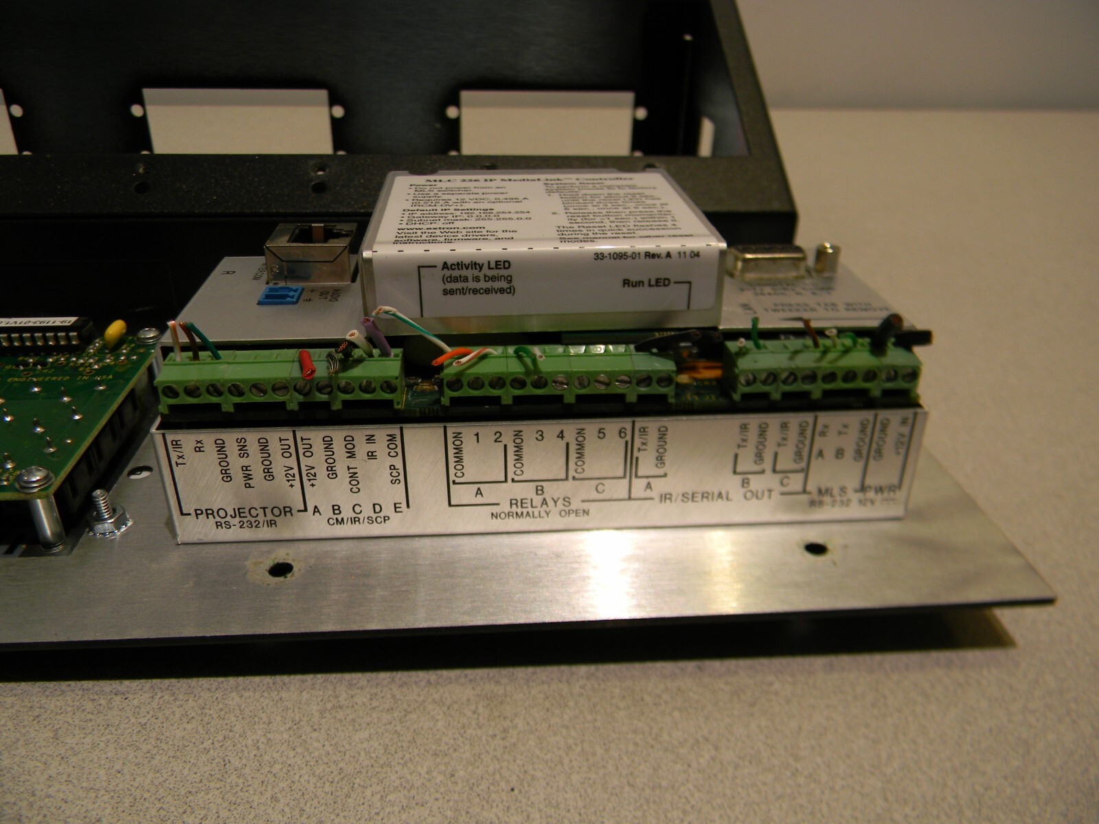 MLC 226 IP DV+IP MediaLink Contoller & IPI 104 AAP Intercom Module Surface Mount