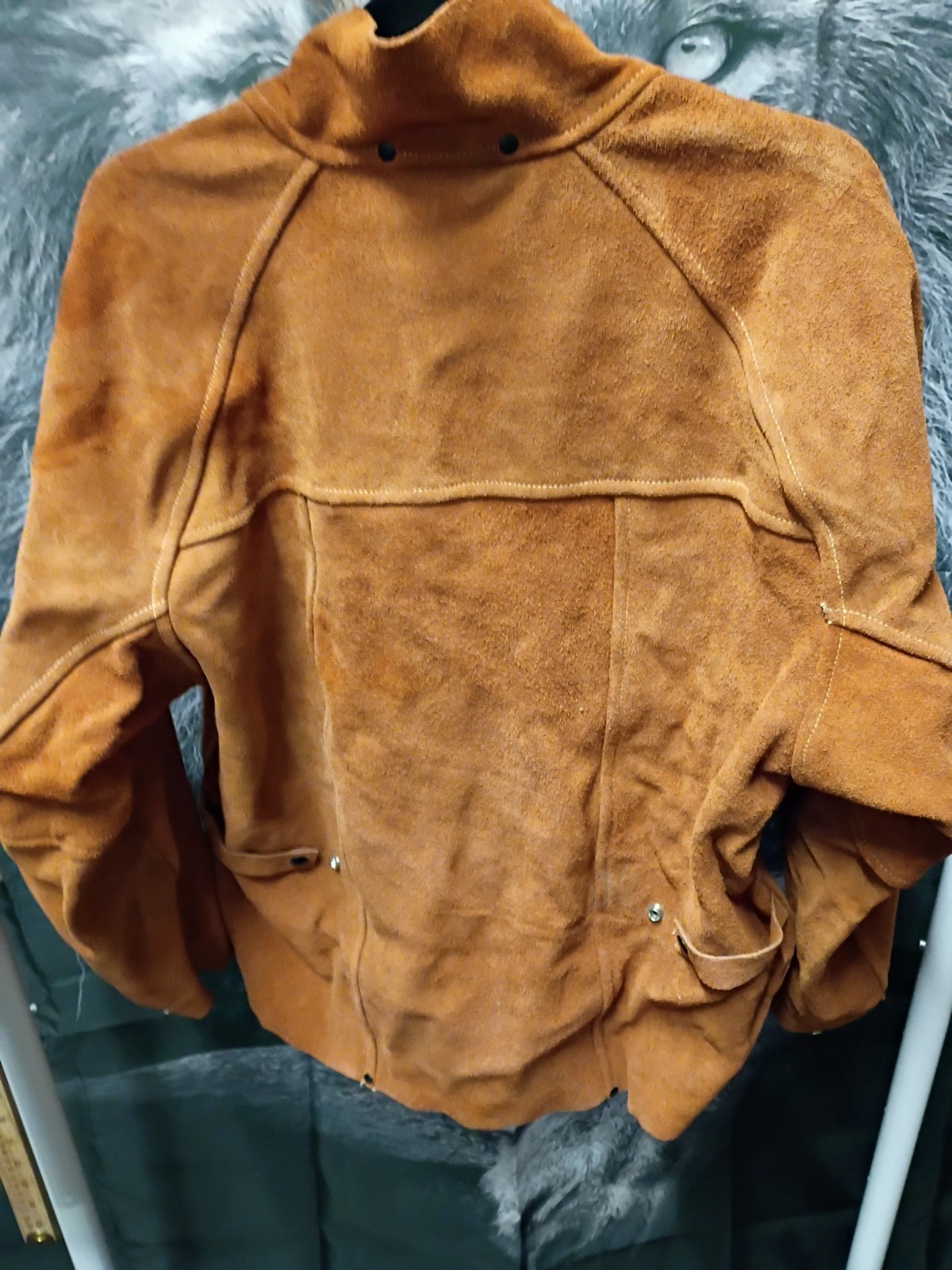 Leather Welding Jacket Size Medium